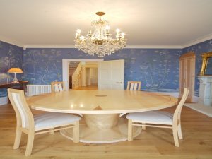 Sycamore Burr Oak Table