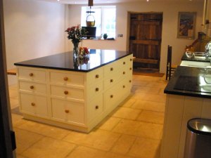 View of Cottage Kitchen